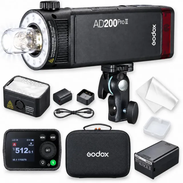 Godox AD200Pro II flash portatile TTL HSS BiColor