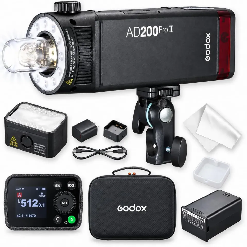 Godox AD200Pro II flash portatile TTL HSS BiColor