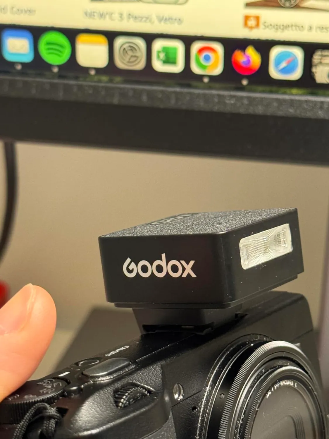 Godox iM20 mini flash manuale 5 livelli 31 g