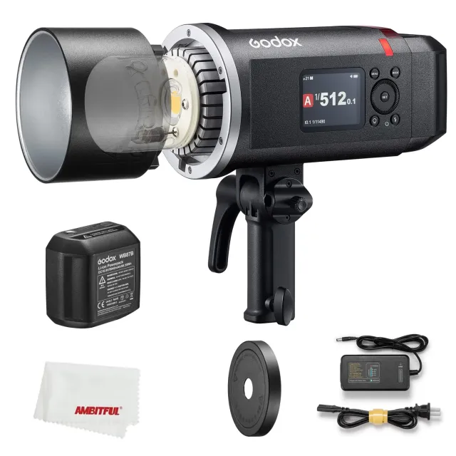 Godox AD600BM II flash da esterno 600Ws con HSS