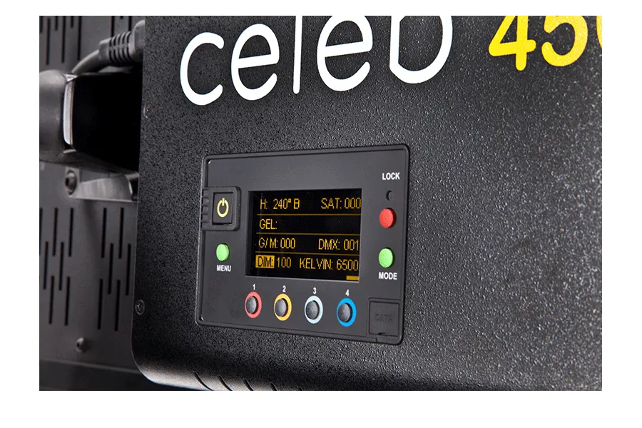 Kino Flo Celeb 450 LED DMX pannello luce continua DMX