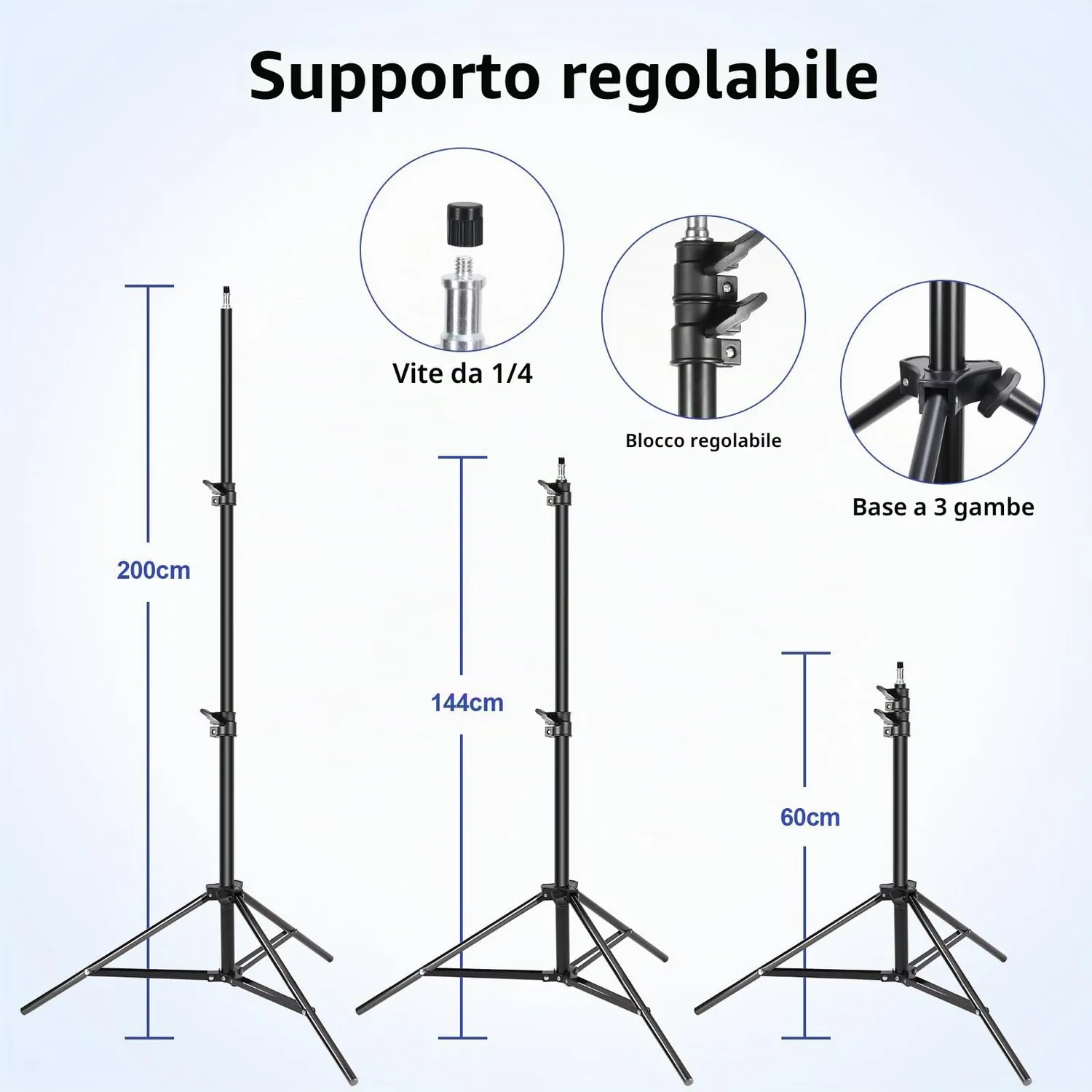FGen kit studio 2 softbox ottagonali 135W 5500K