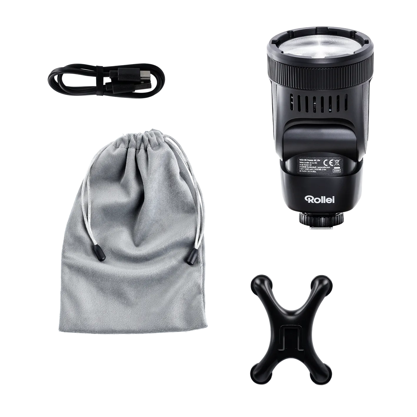 Rollei HS Freeze 46 Lite Flash slitta universale GN46