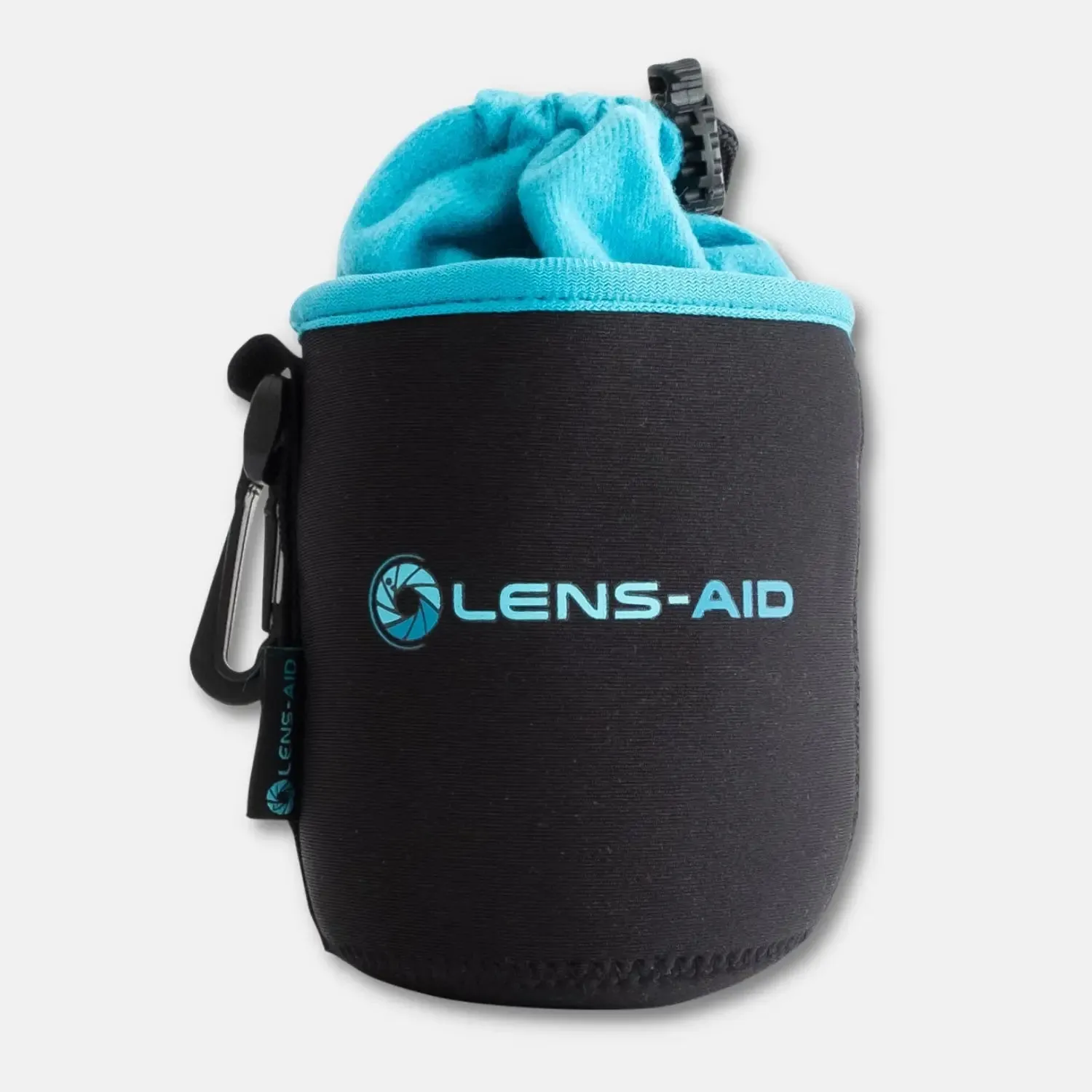 Lens-Aid Custodia Obiettivo Neoprene Pile con Moschettone