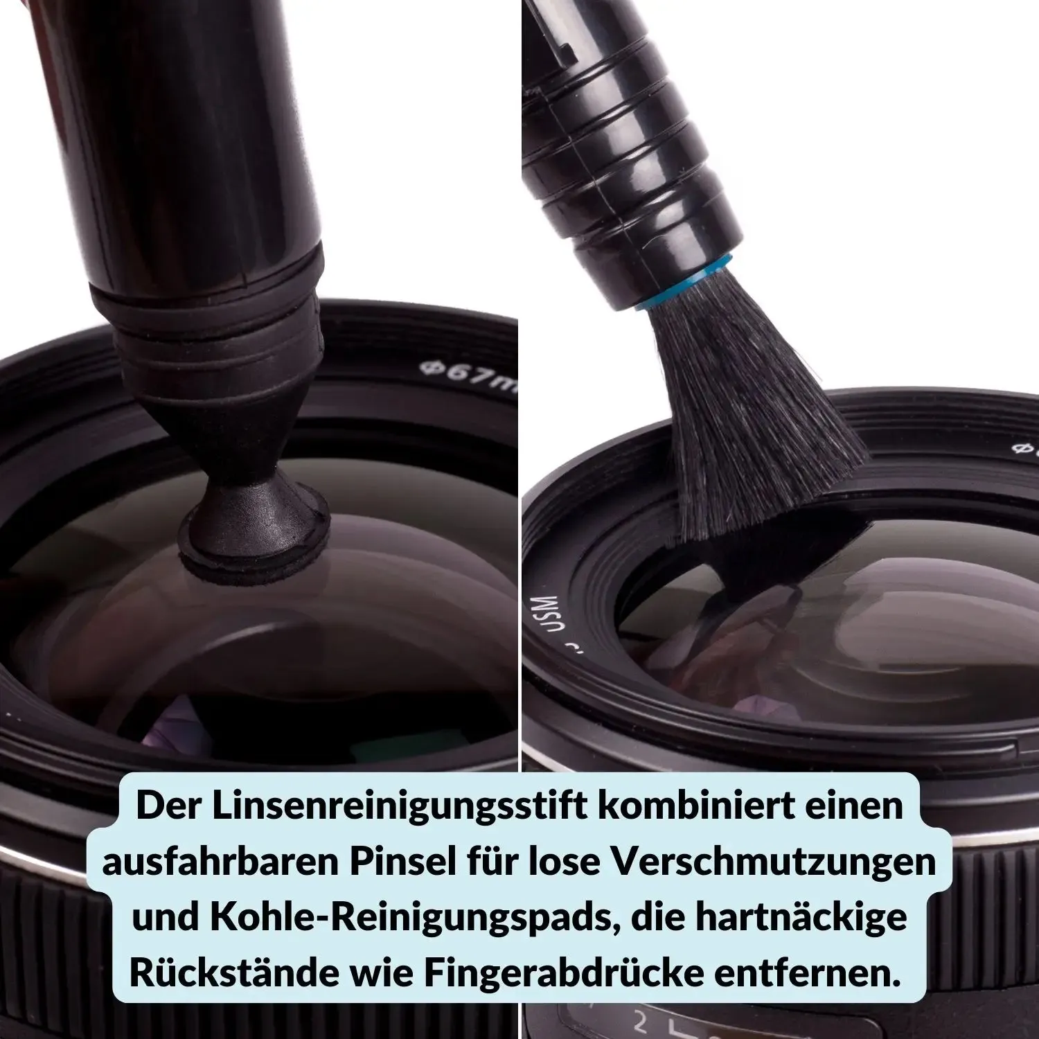 Lens-Aid Lens-Pen penna pulizia obiettivi singola