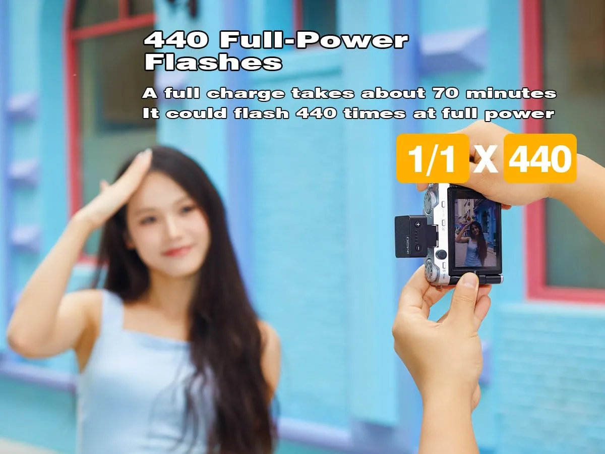 Godox iM20 mini flash manuale 5 livelli 31 g