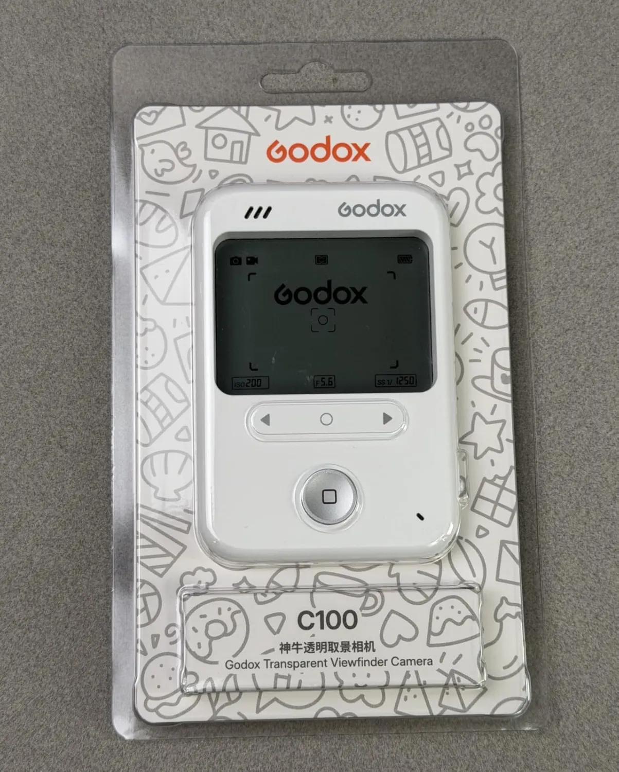Godox C100 esposimetro analogico tascabile Type-C