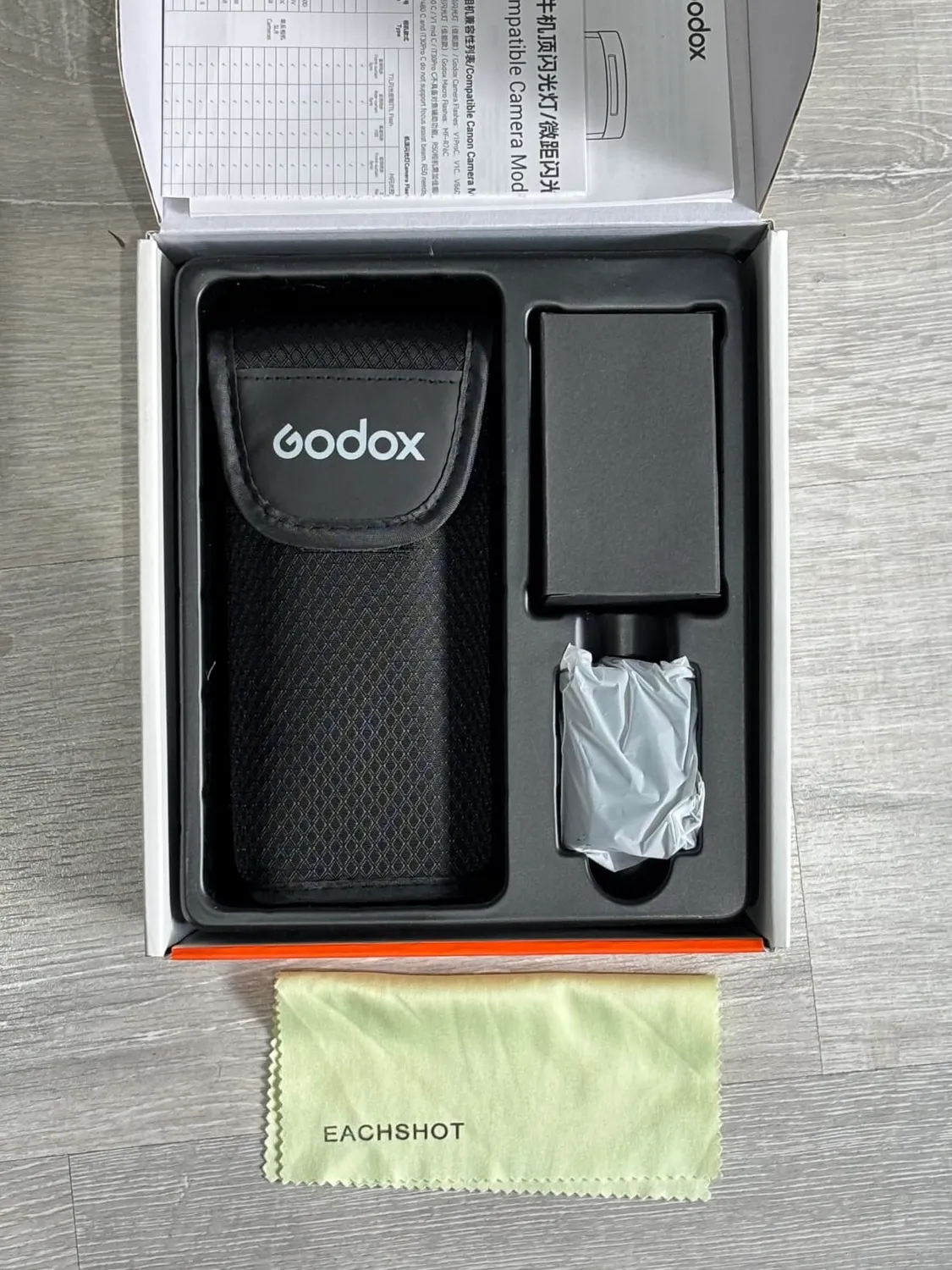 Godox V1 MID-C flash speedlite TTL per Canon 55Ws