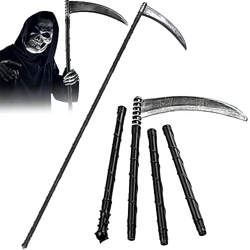 FGen falce Halloween giocattolo smontabile bimbi adulti