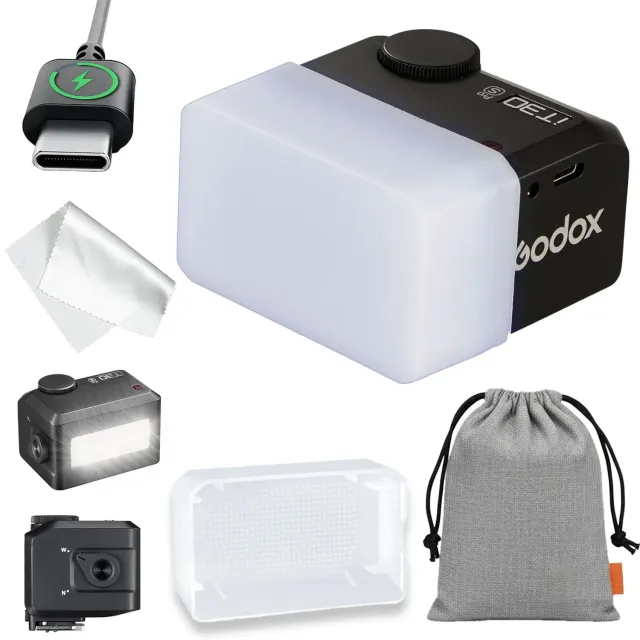 Godox IT30Pro S Mini Flash TTL per Sony con Diffusore