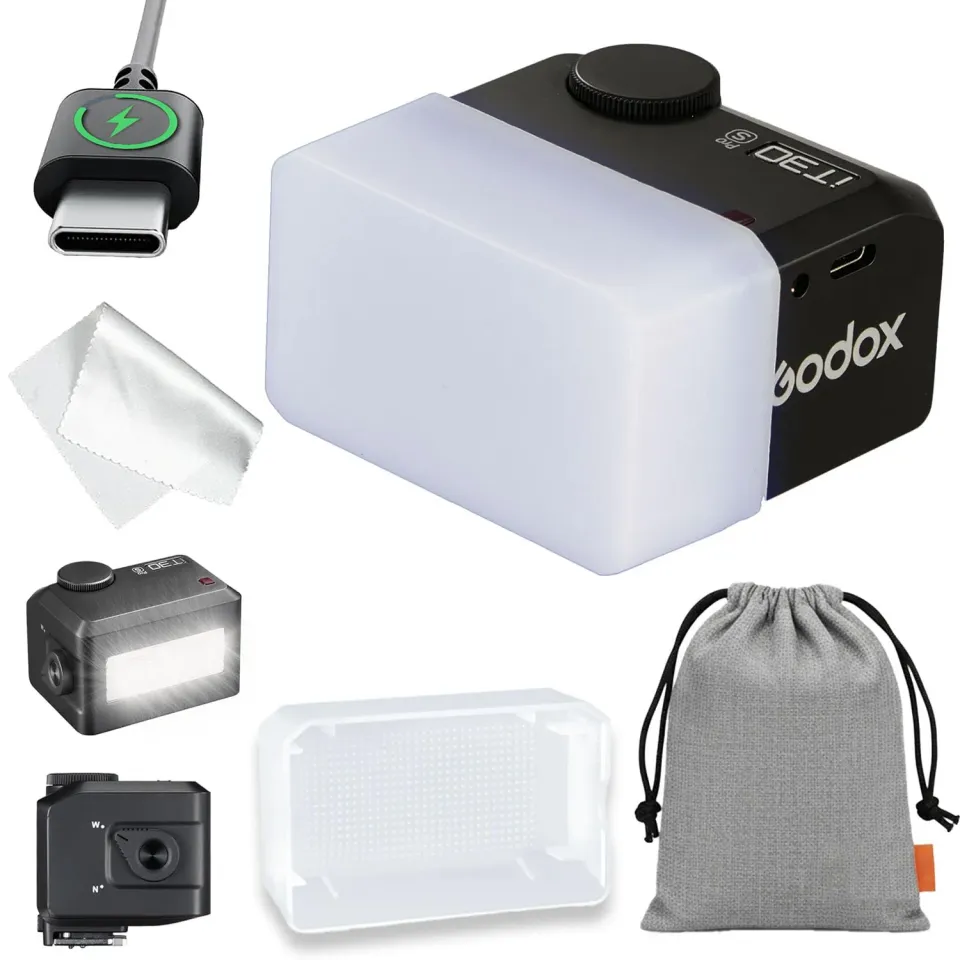 Godox IT30Pro S Mini Flash TTL per Sony con Diffusore