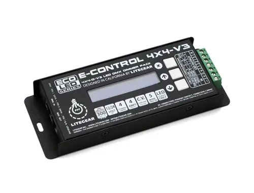 Kino Flo E-Control 4X4-V3.2 dimmer decoder DMX