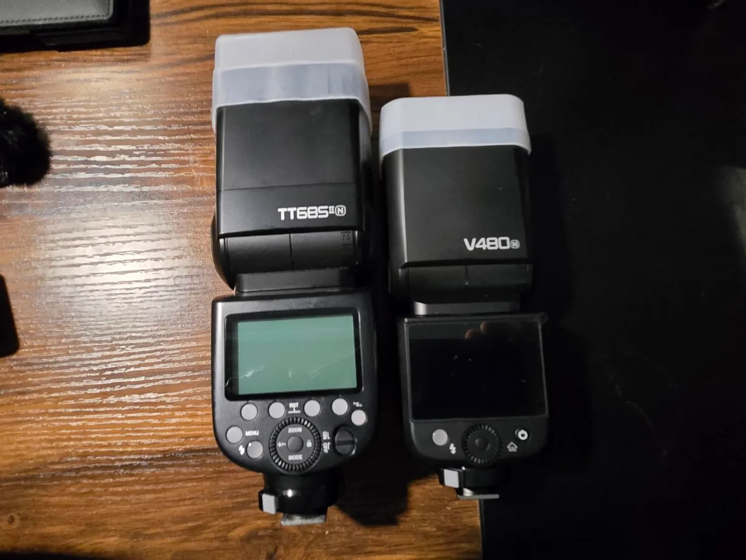 Godox V480N flash TTL per Nikon con LED 50GN