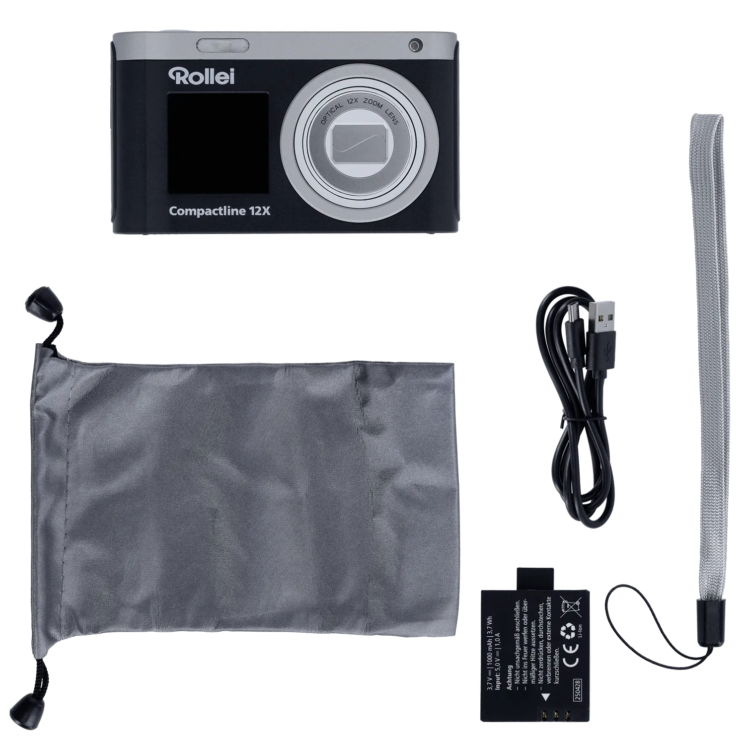 Rollei Compactline 12X fotocamera compatta 64MP 4K