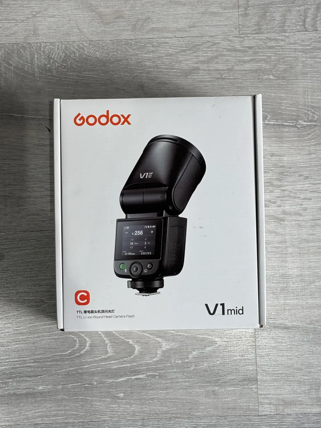 Godox V1 MID-C flash speedlite TTL per Canon 55Ws