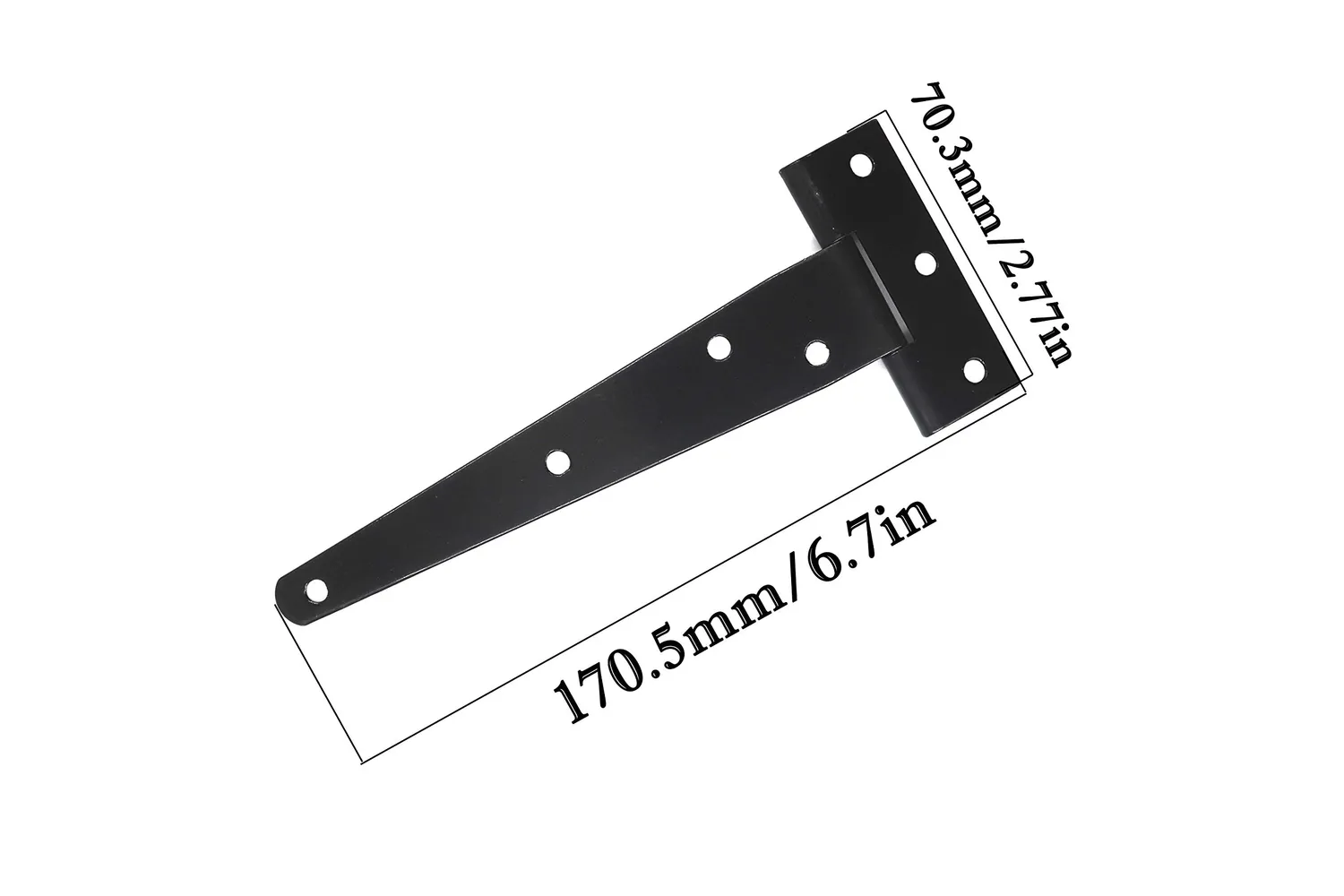 FGen cerniera triangolare a T 15,2 cm 4 pezzi
