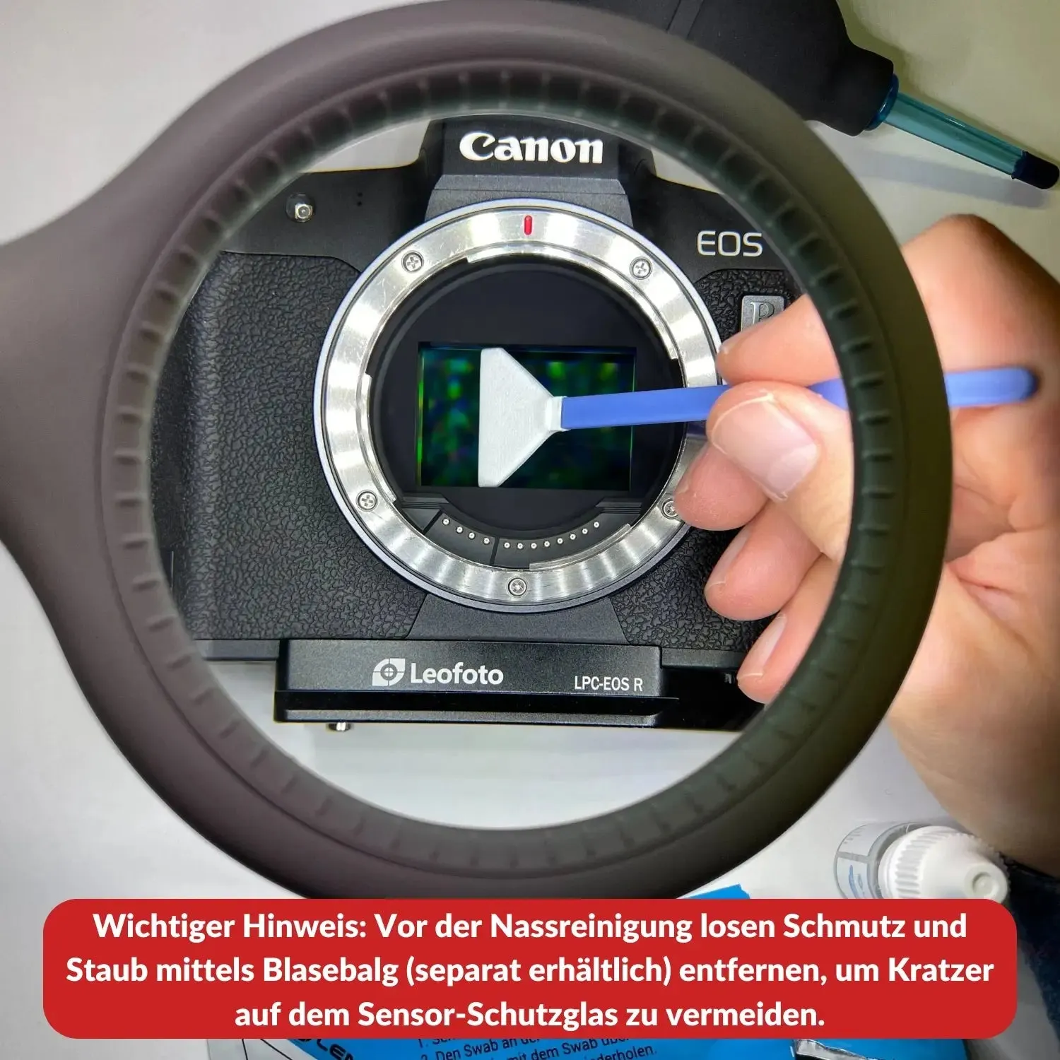 Lens-Aid APS-C spatoline sensore 16 mm 12 pezzi
