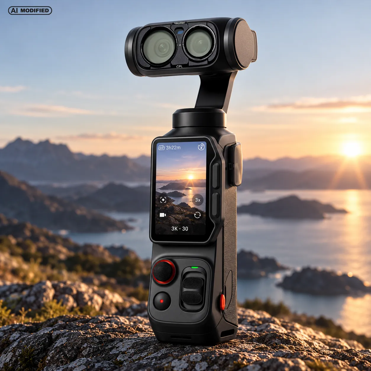 Rollei Insta360 Luna Ultra set filtri CPL VND Mist