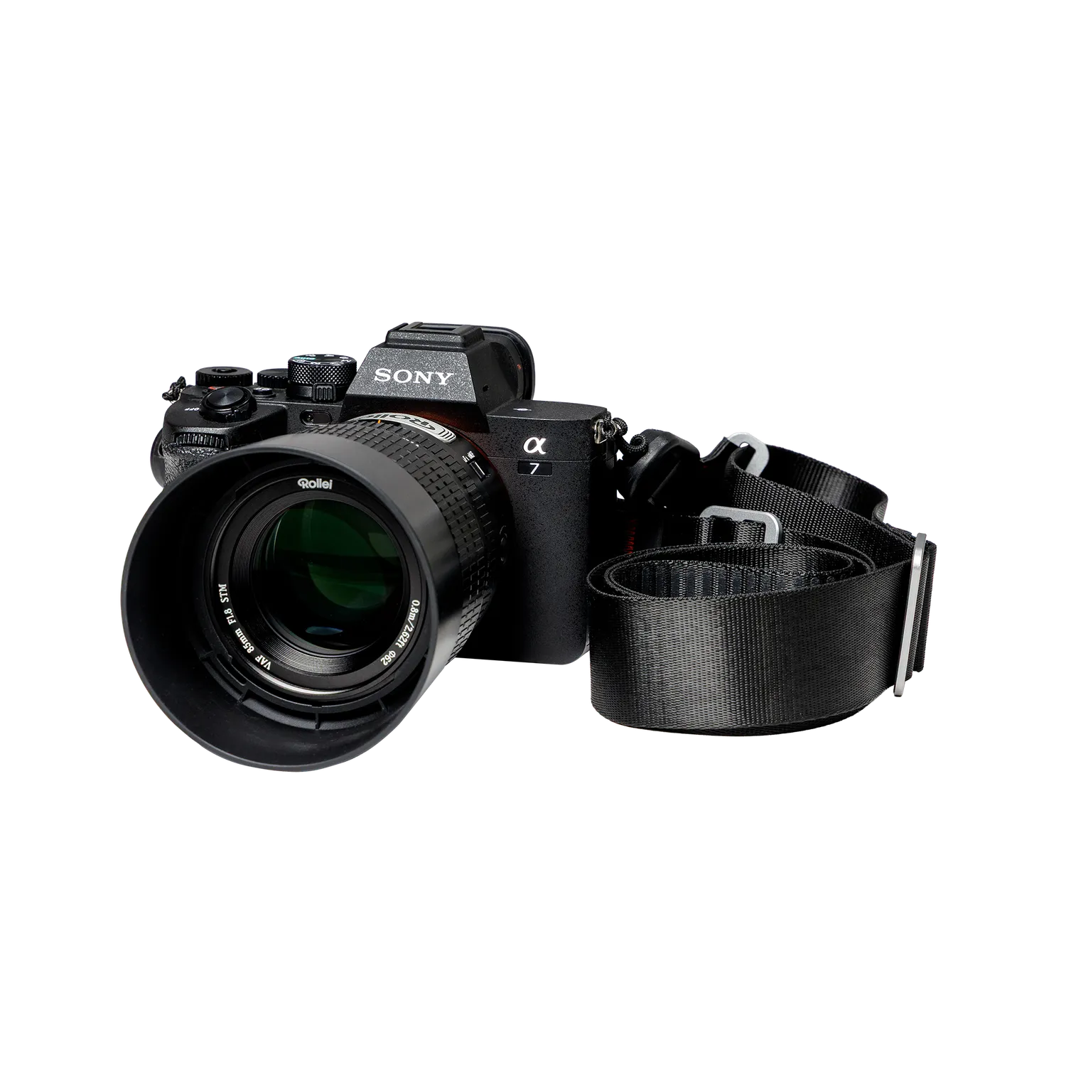 Rollei Quick-Lock tracolla fotocamera 97-157cm 30kg