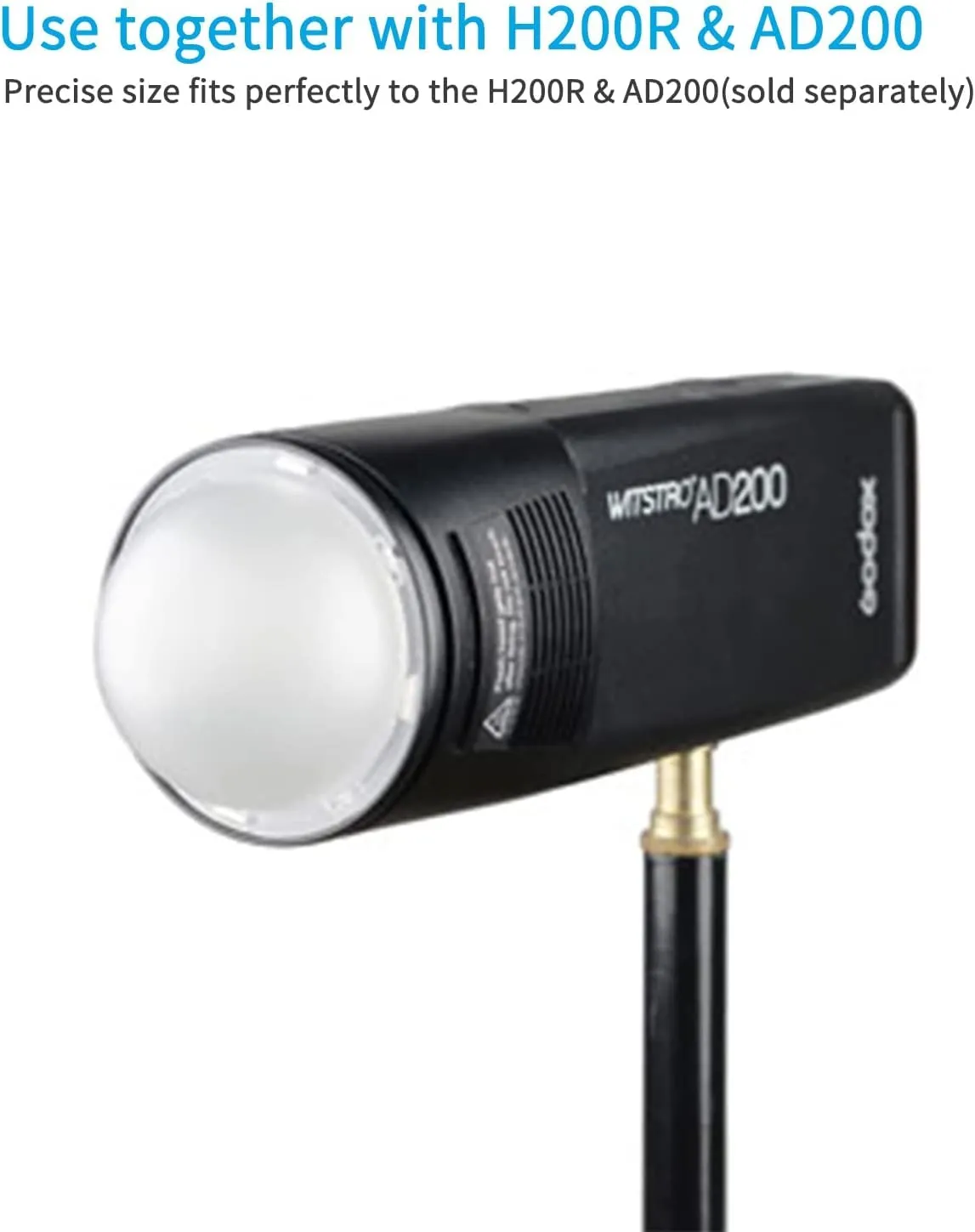 Godox AK-R11 Diffusore Cupola per Flash V1 Rotondo