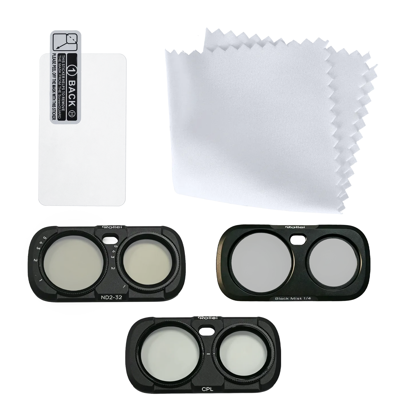 Rollei Insta360 Luna Ultra set filtri CPL VND Mist