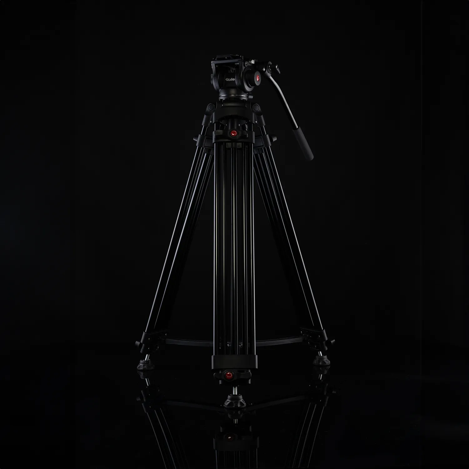 Rollei Treppiede Video Fluido 8 kg Alluminio