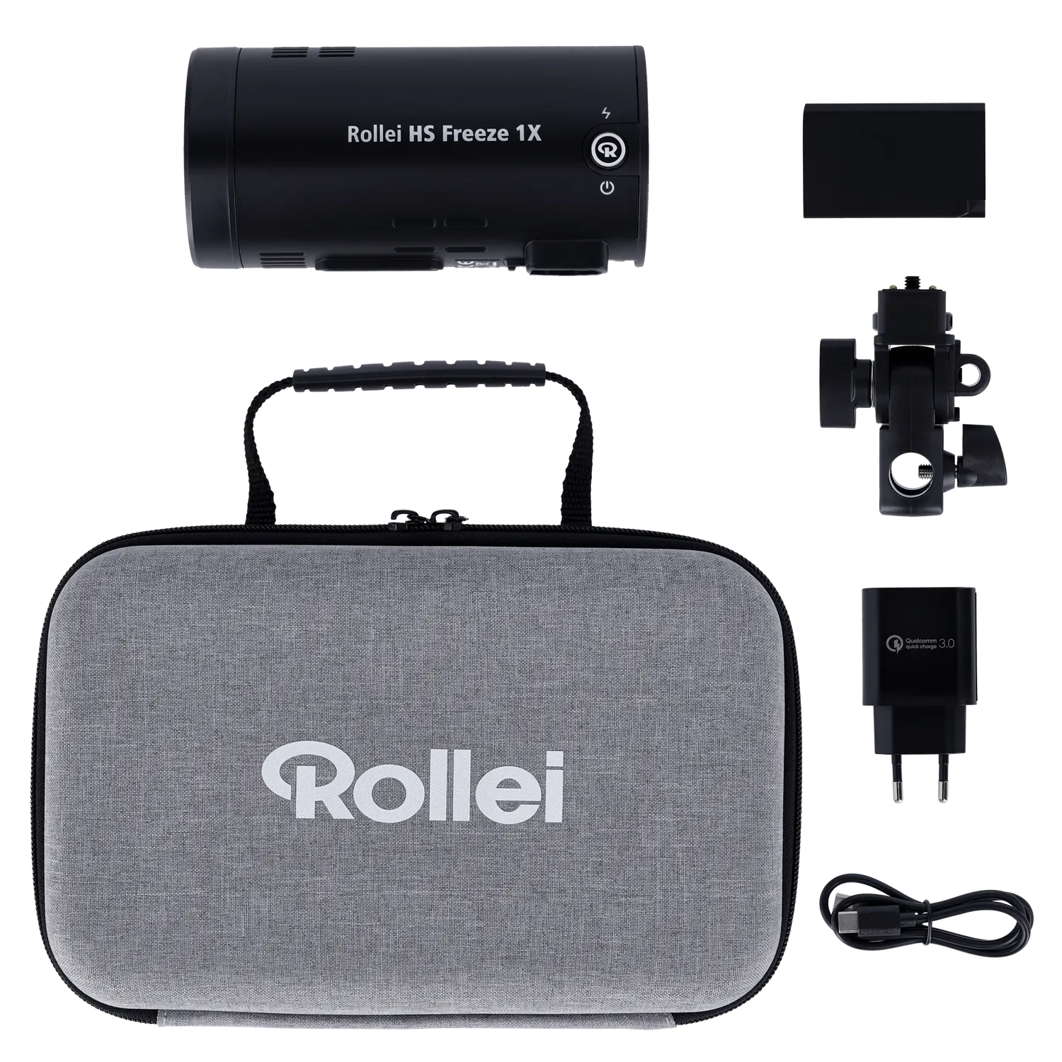 Rollei HS Freeze 1X flash da studio bundle 2 pezzi TTL