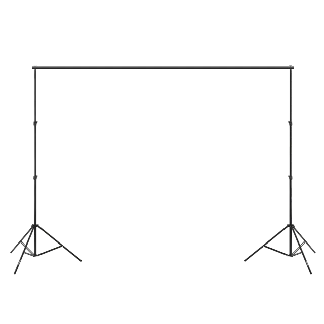 Rollei Background Stand Set stativo fondali studio nero