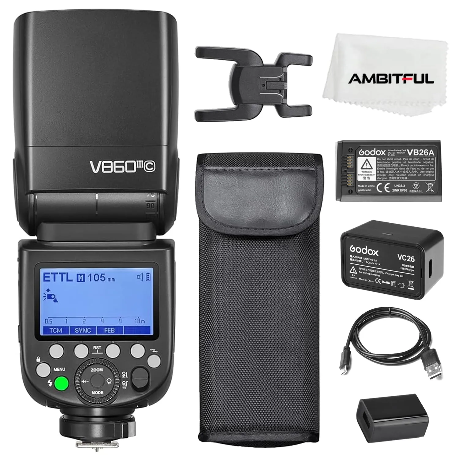 Godox V860III-O Flash TTL per Olympus