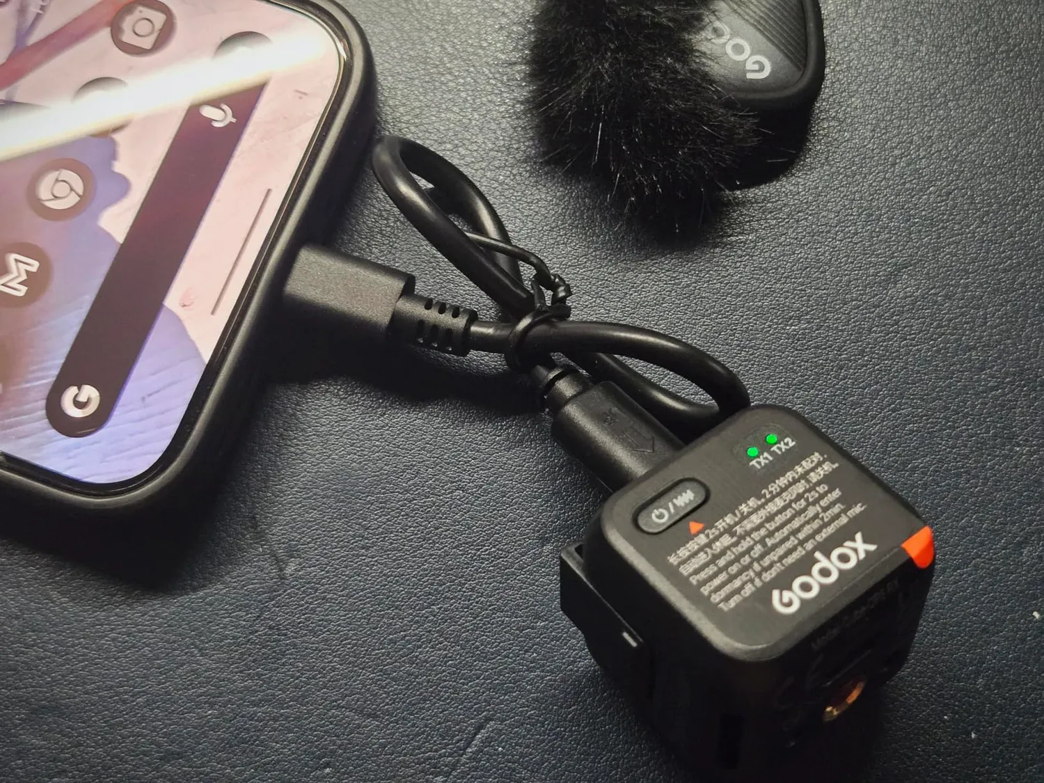 Godox Cube-OP3 microfono wireless lavalier per Pocket 3