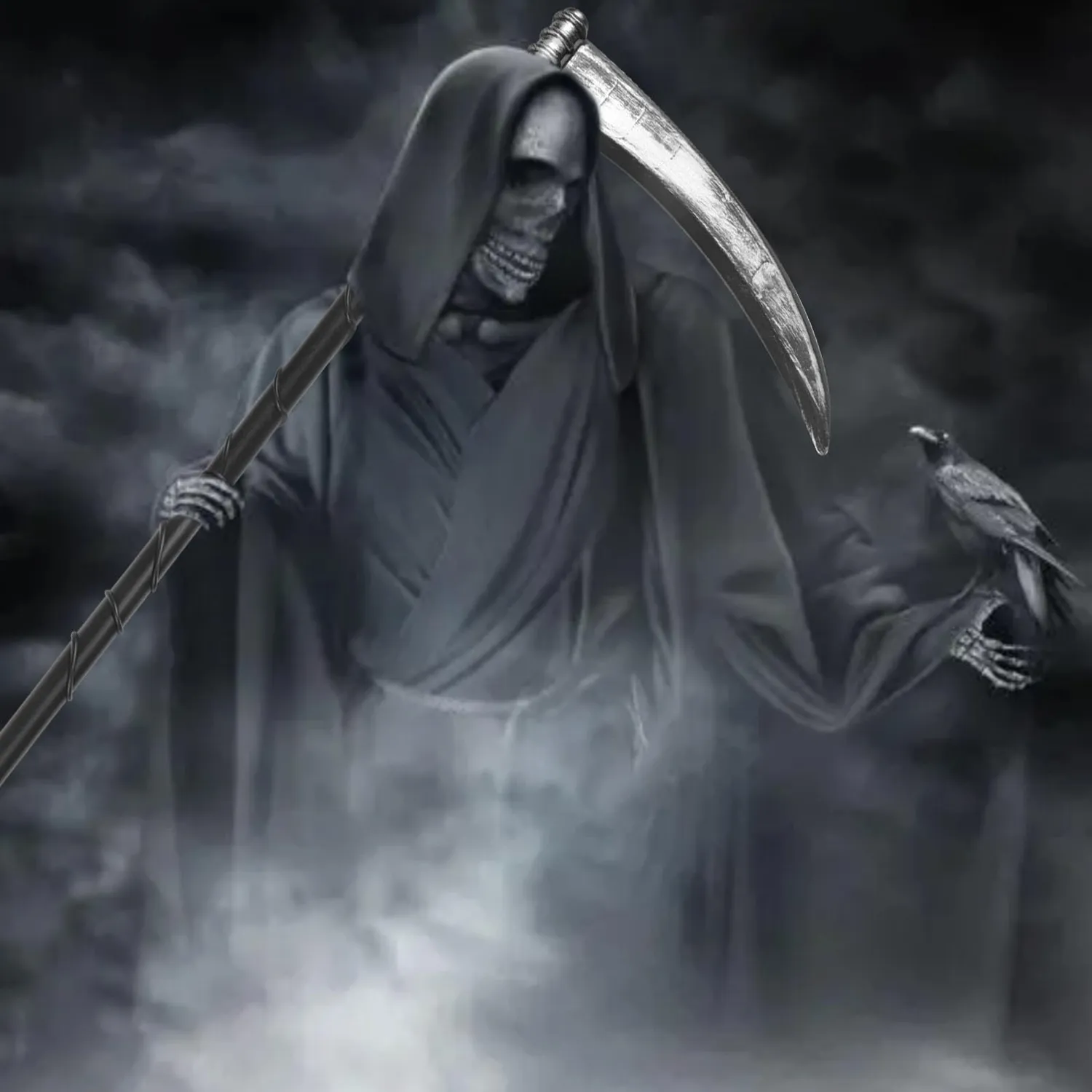 FGen falce Halloween giocattolo smontabile bimbi adulti