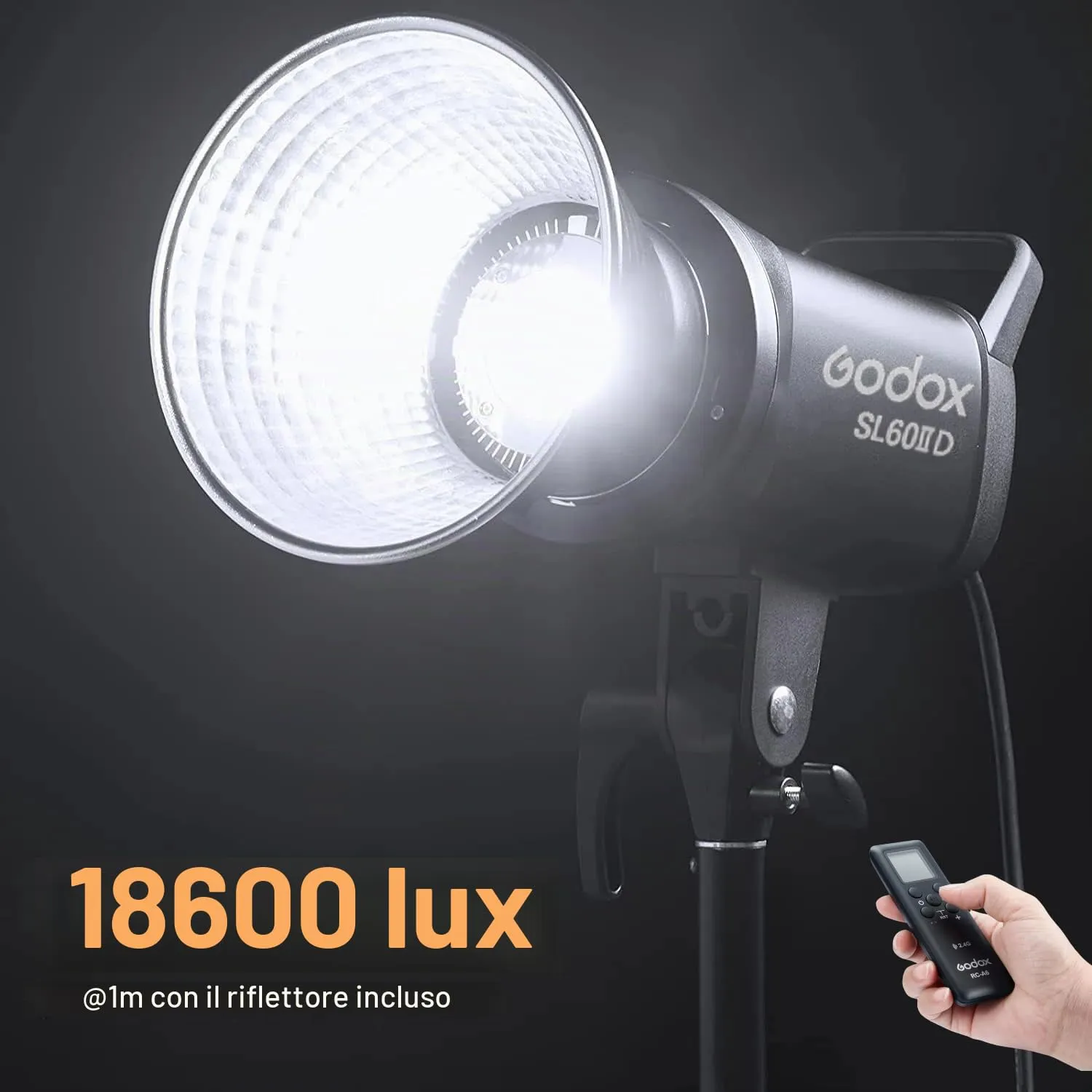 Godox SL60IID luce video LED 70W 5600K