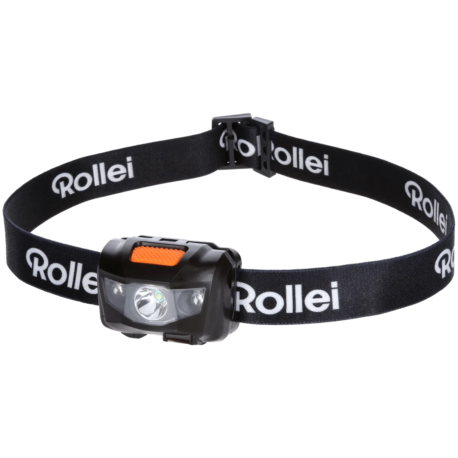 Rollei lampada frontale LED luce mani libere