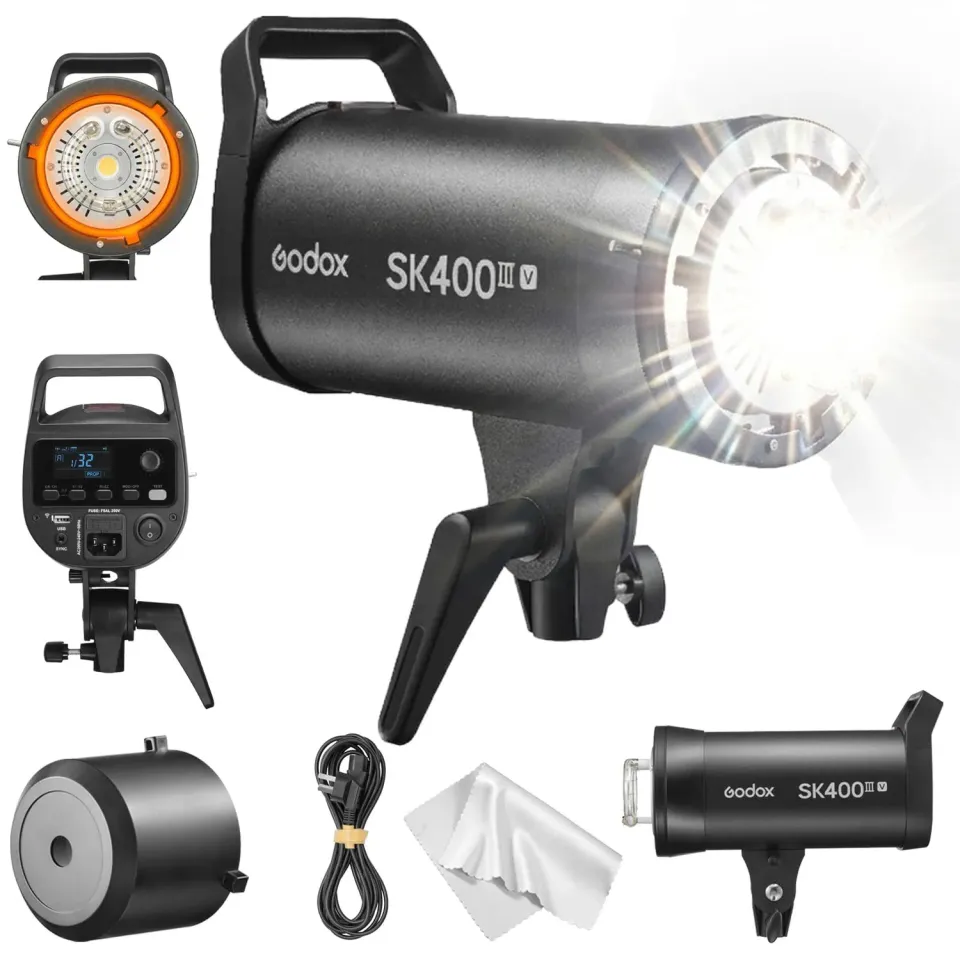 Godox SK400III-V flash da studio 400Ws LED Bowens