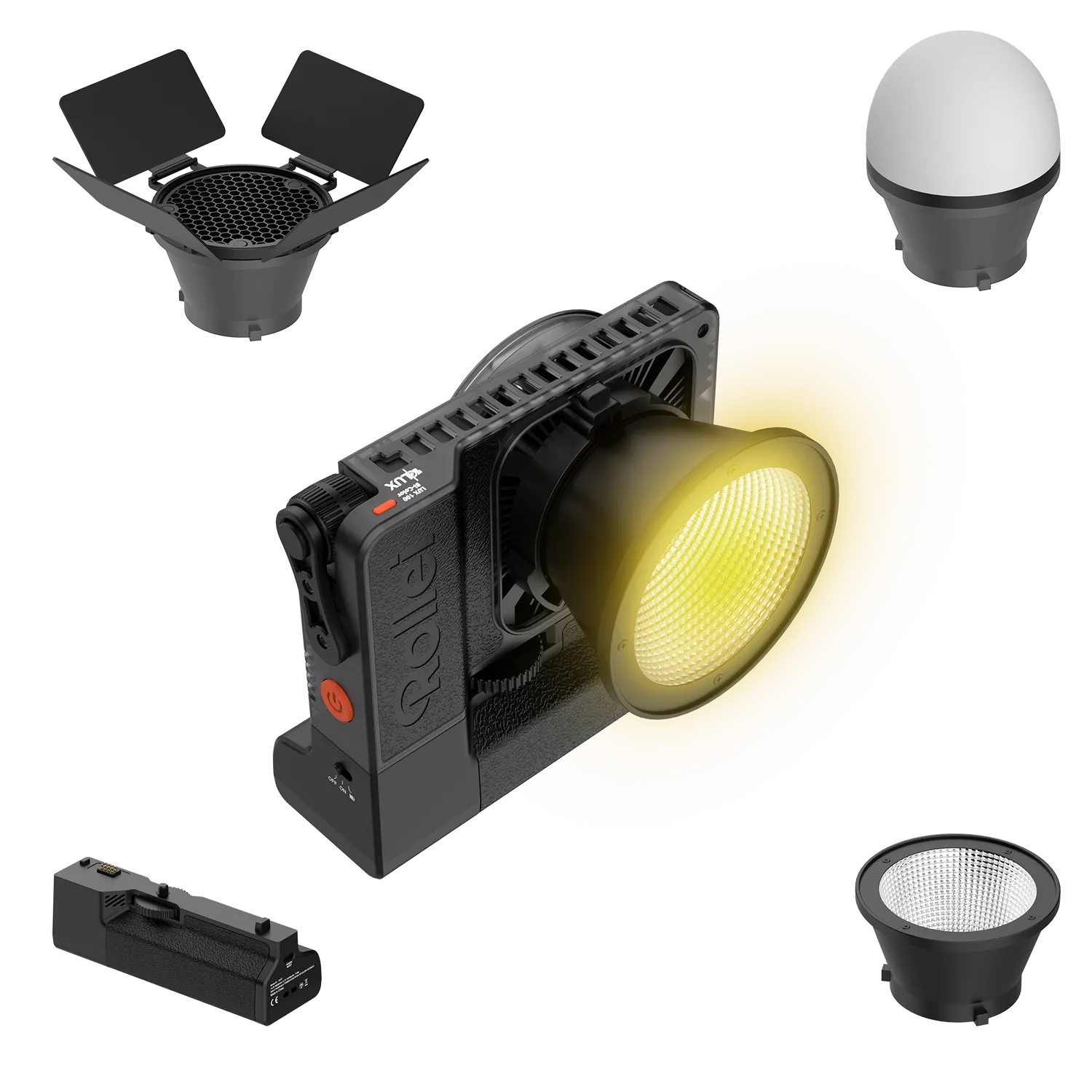 Rollei LUX 100W Bi-Color Kit Luce LED 2700-6500K Batteria