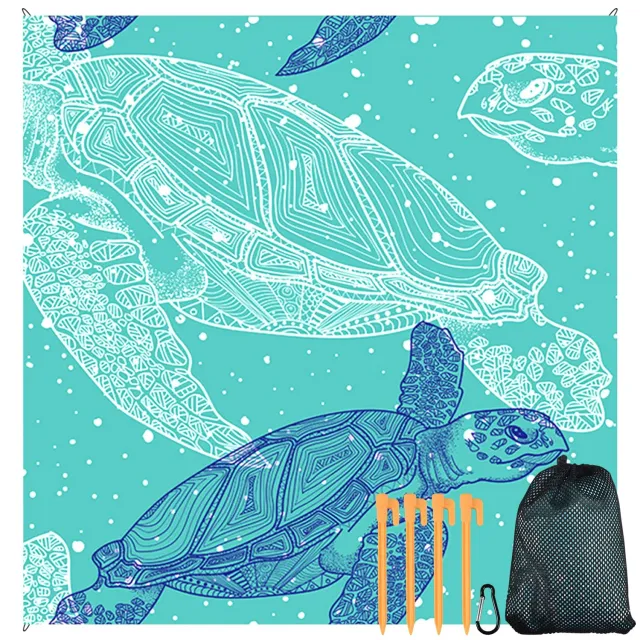 FGen coperta spiaggia impermeabile 200x210 cm antisabbia