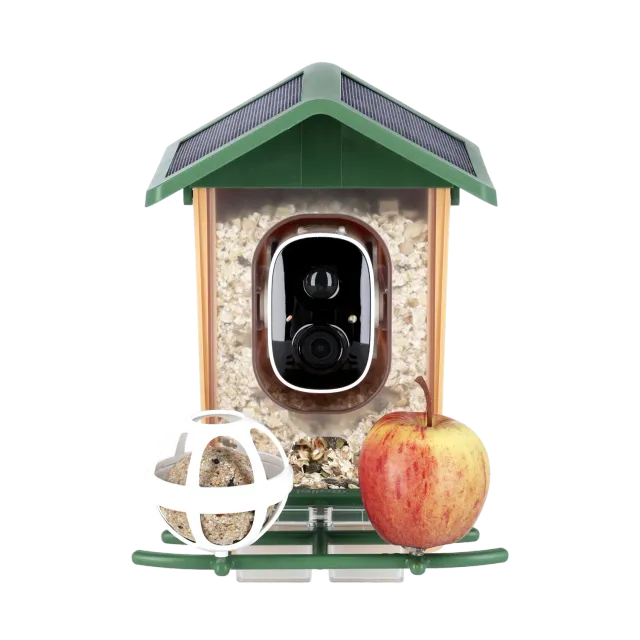 Rollei Smart AI Birdhouse 3K mangiatoia con camera