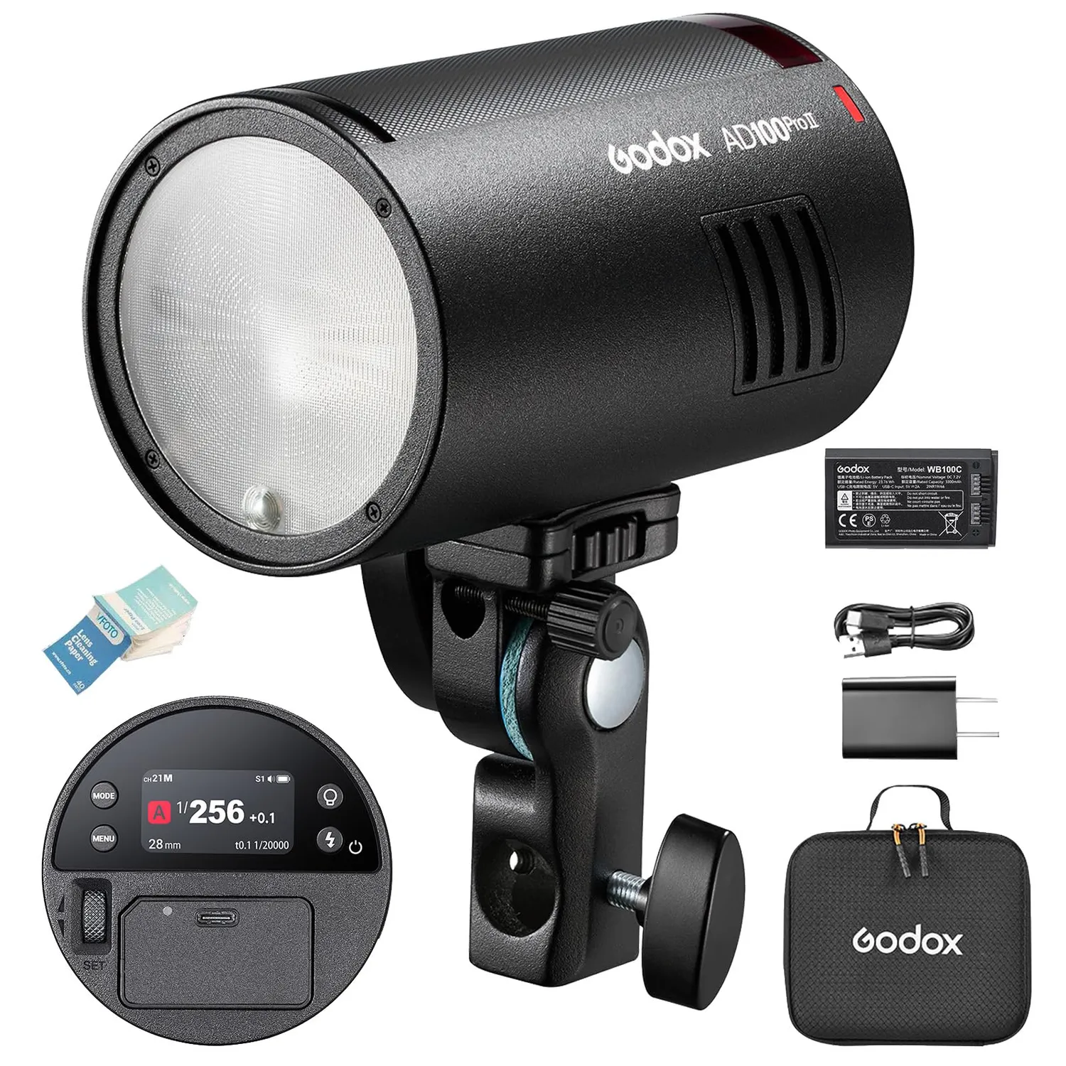 Godox AD100Pro Flash Studio Tascabile 100Ws TTL