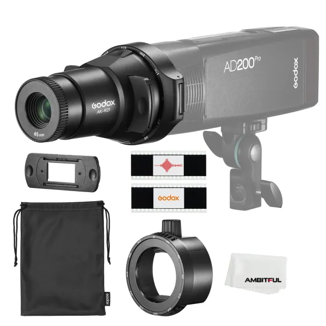 Godox AK-R21 proiettore snoot flash conico con AK-R25