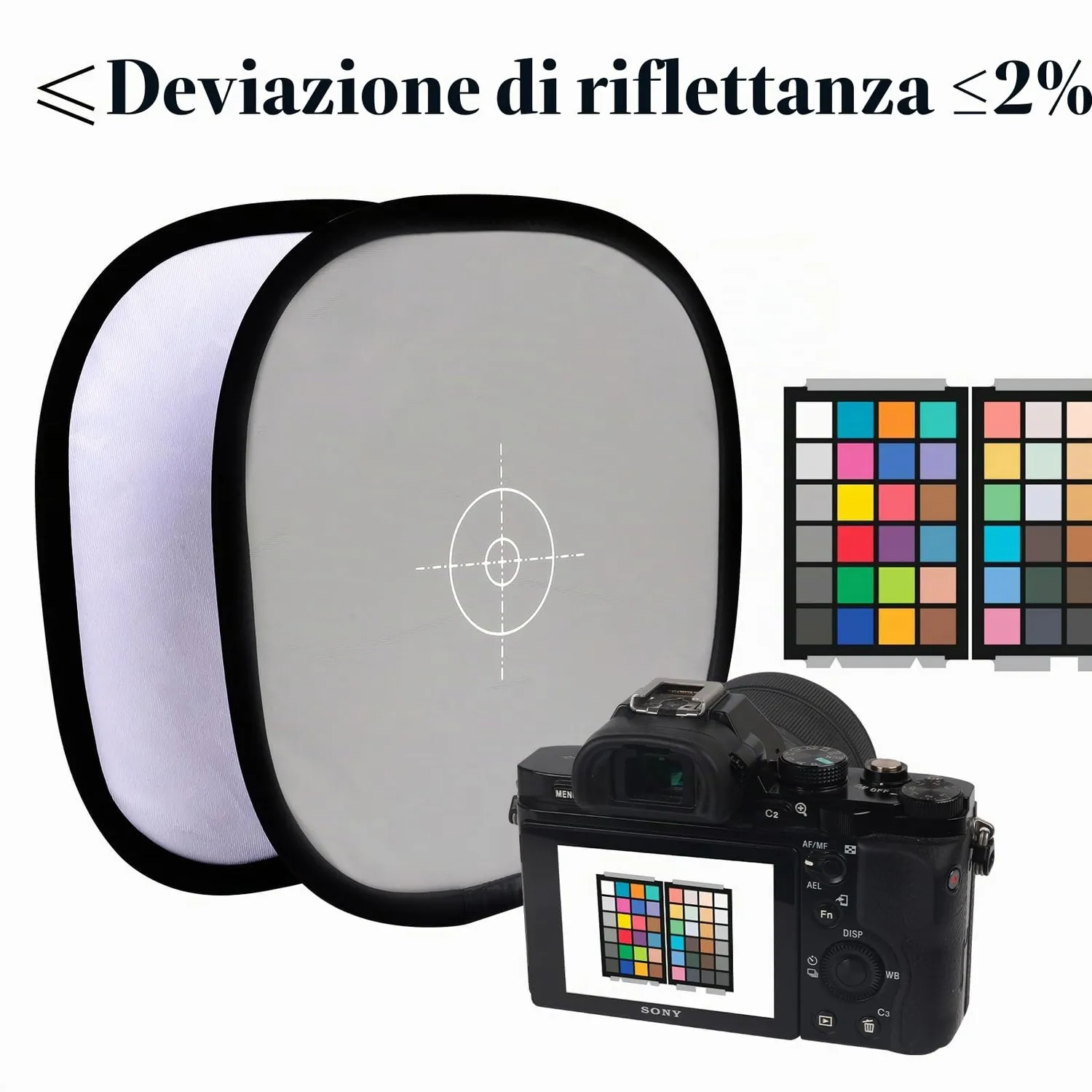 Yanuoda cartoncino grigio 18% 30x30 pieghevole bianco