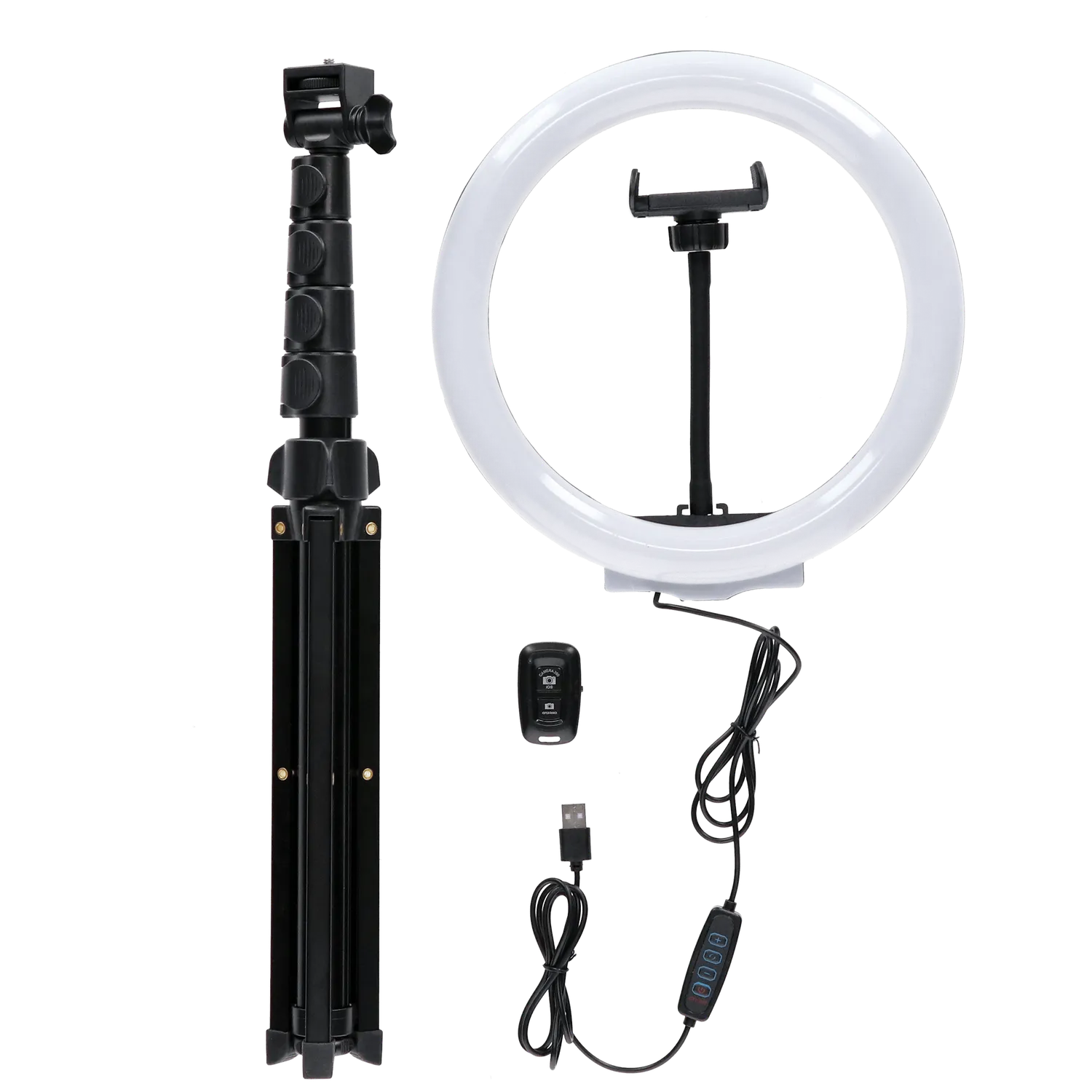 Rollei Lumis Comfort Bi-Color ring light LED treppiede smartphone