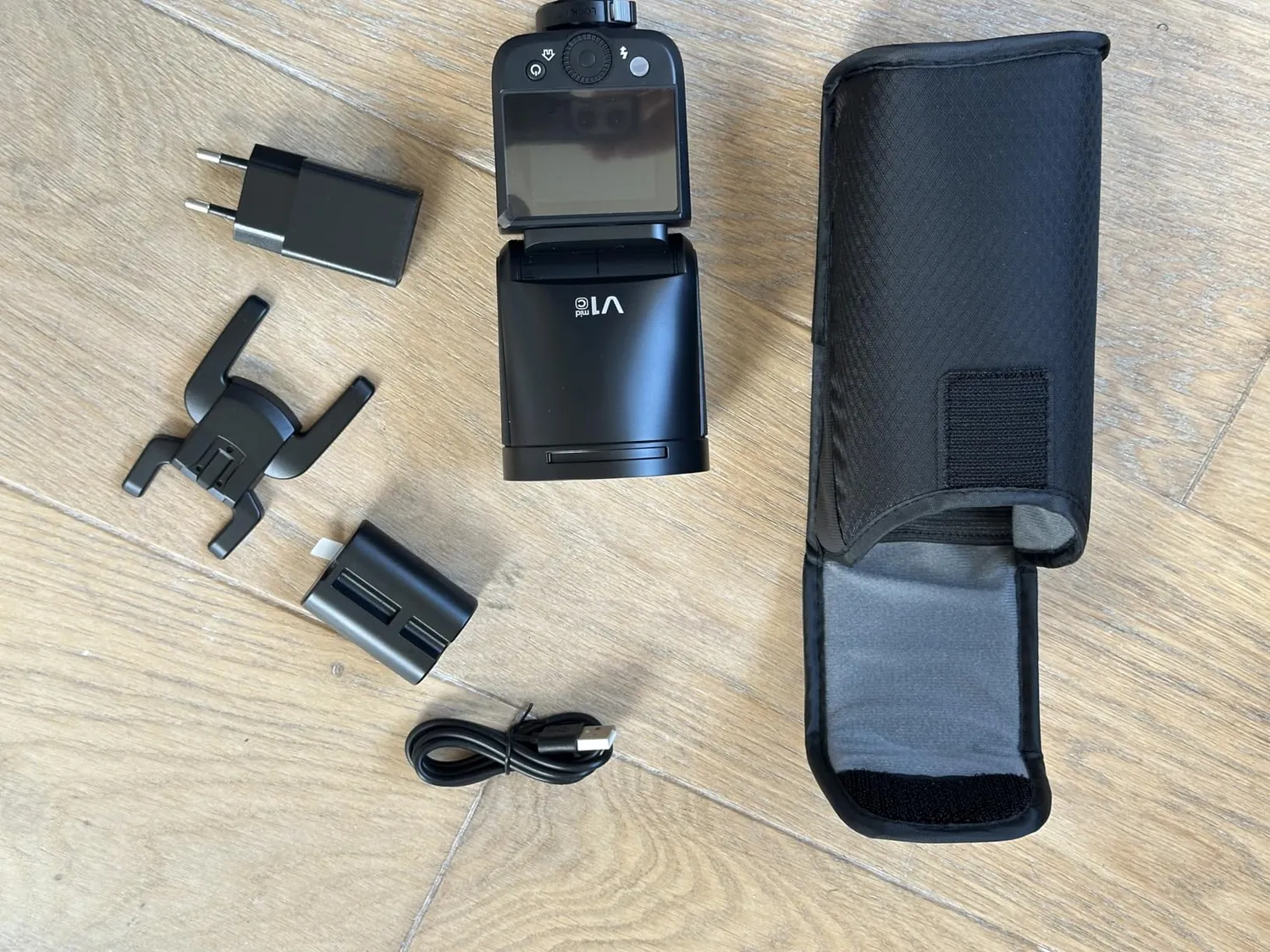 Godox V1mid-F flash speedlite TTL Fuji testa rotonda