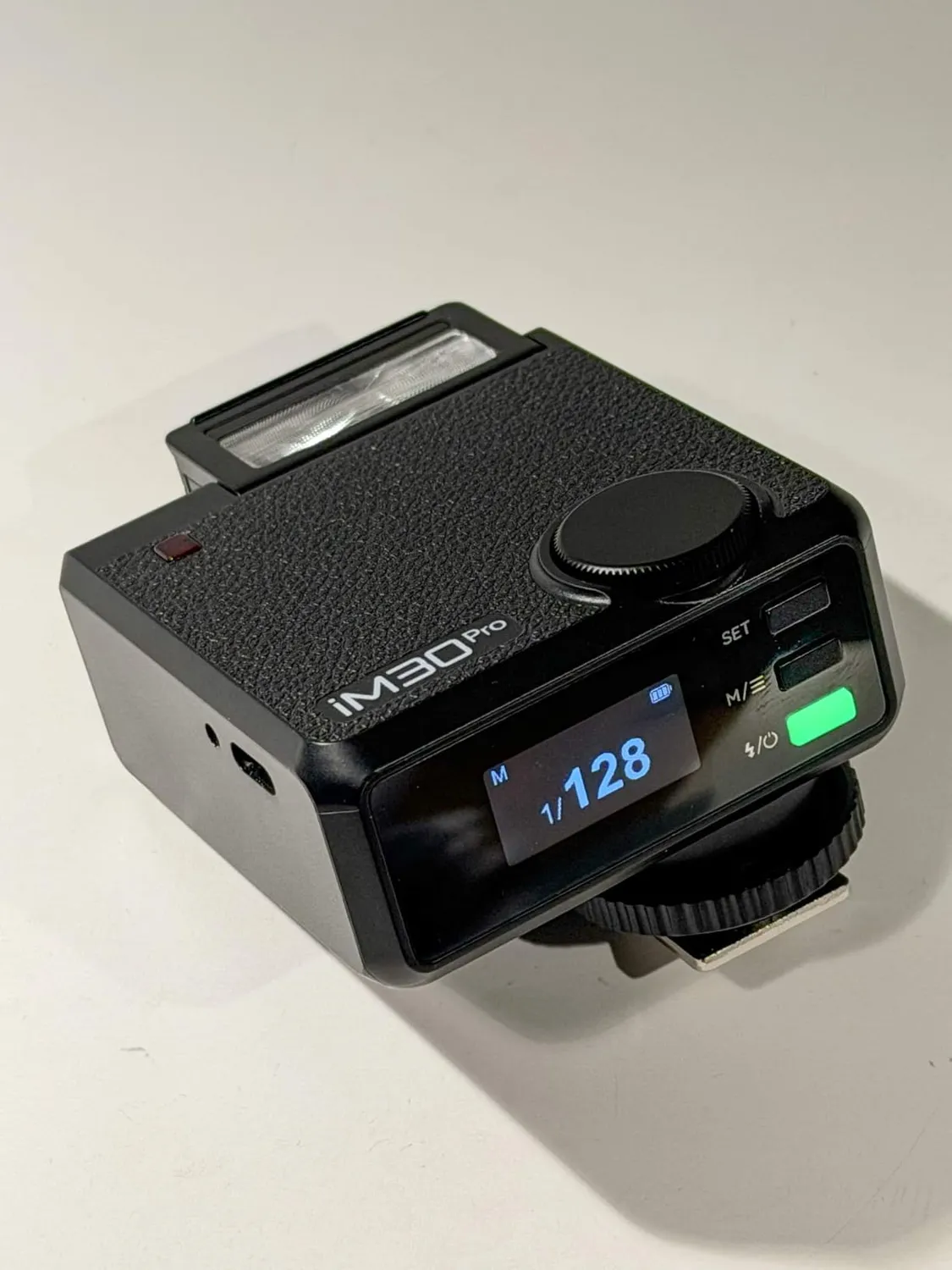 Godox iM30Pro mini flash GN15 slitta universale USB-C