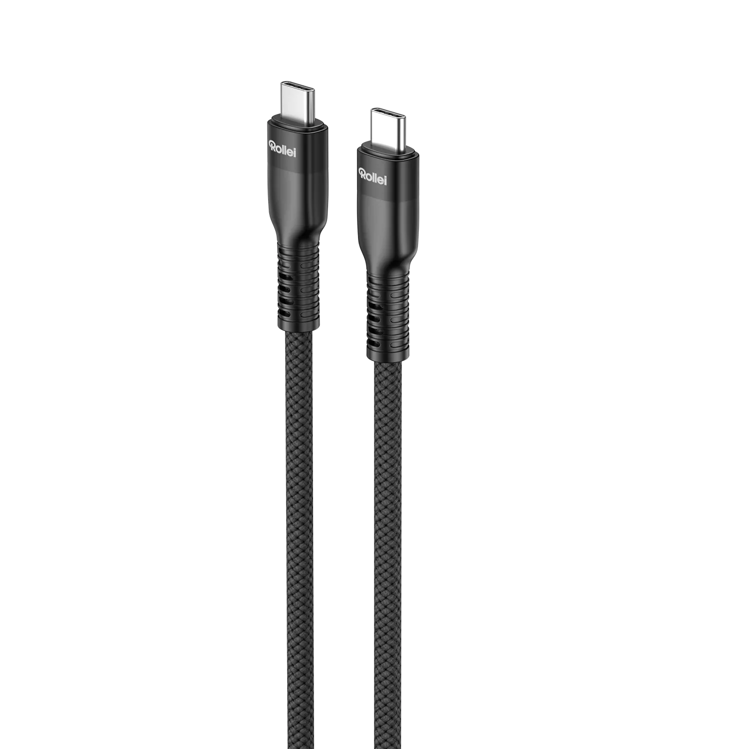 Rollei cavo USB-C USB-C 100W 1,2 m nylon 10 Gbps
