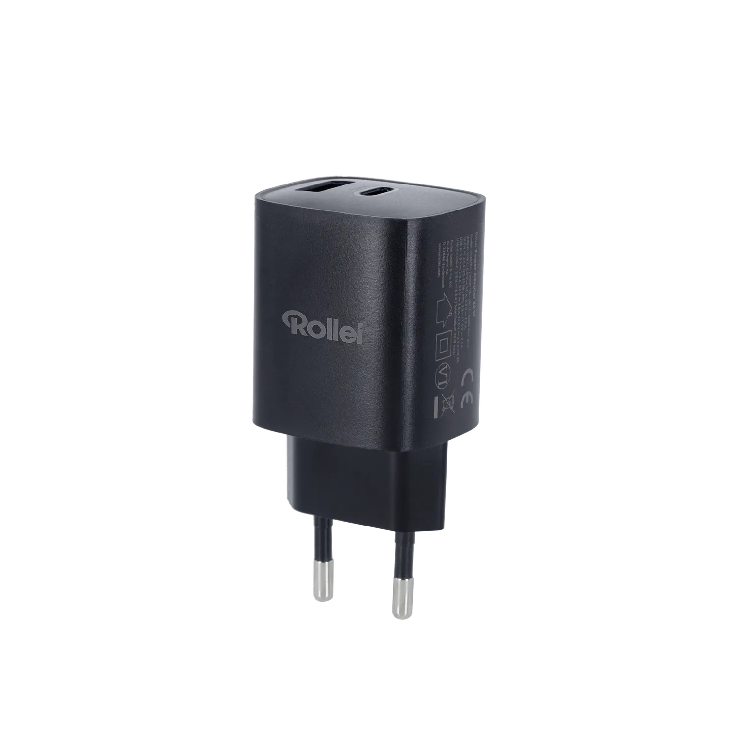 Rollei 30W caricatore GaN USB-C USB-A rapido