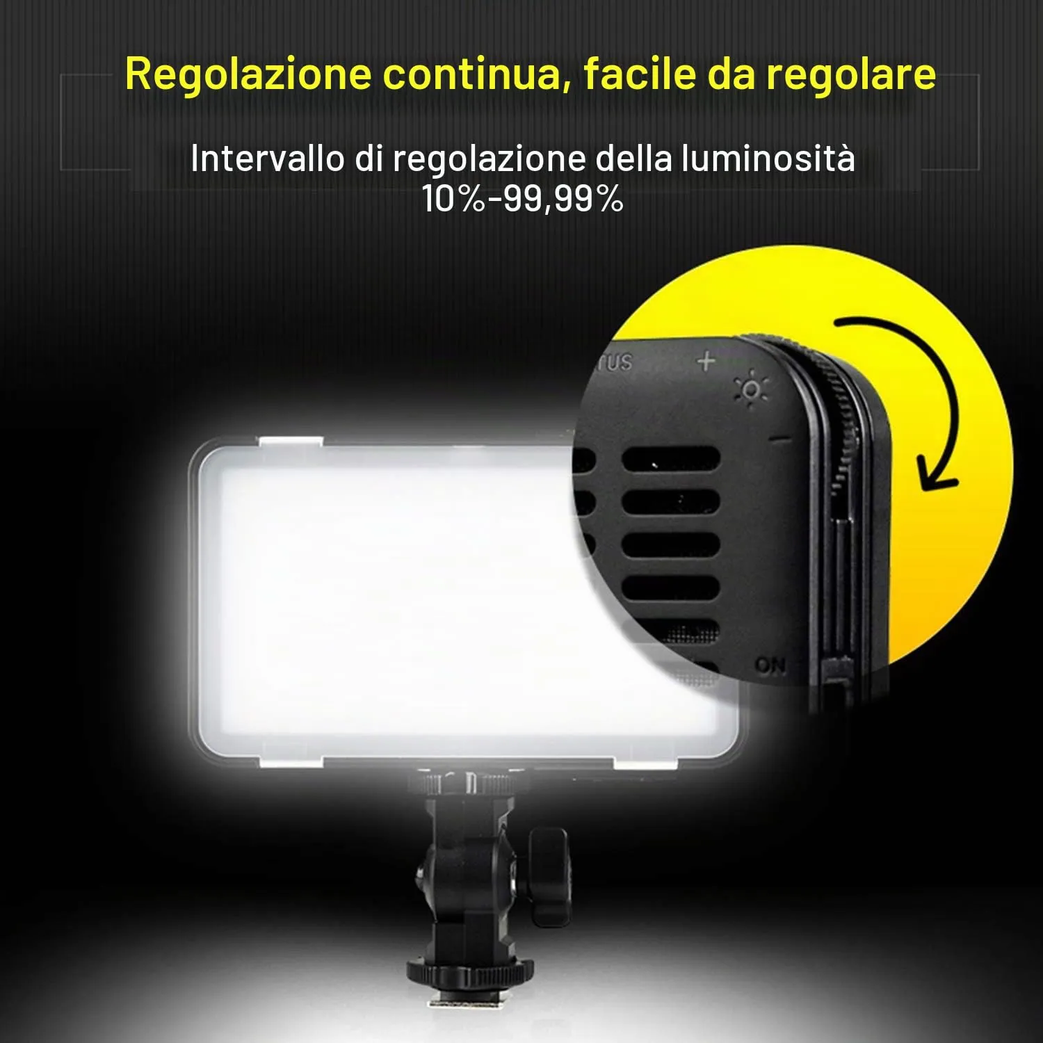 Godox LEDM150 Luce LED Video 5600K con Batteria 150 LED