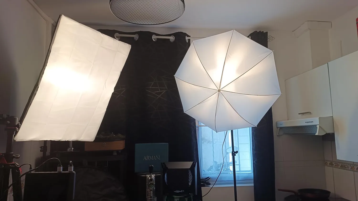 PIXETOOL Set Studio Fotografico XL softbox LED fondali