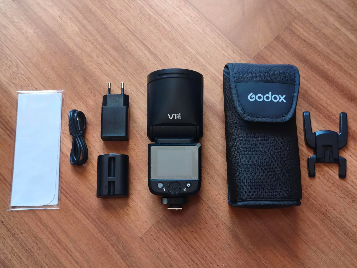 Godox V1 Mid O flash testa rotonda TTL per Olympus Panasonic