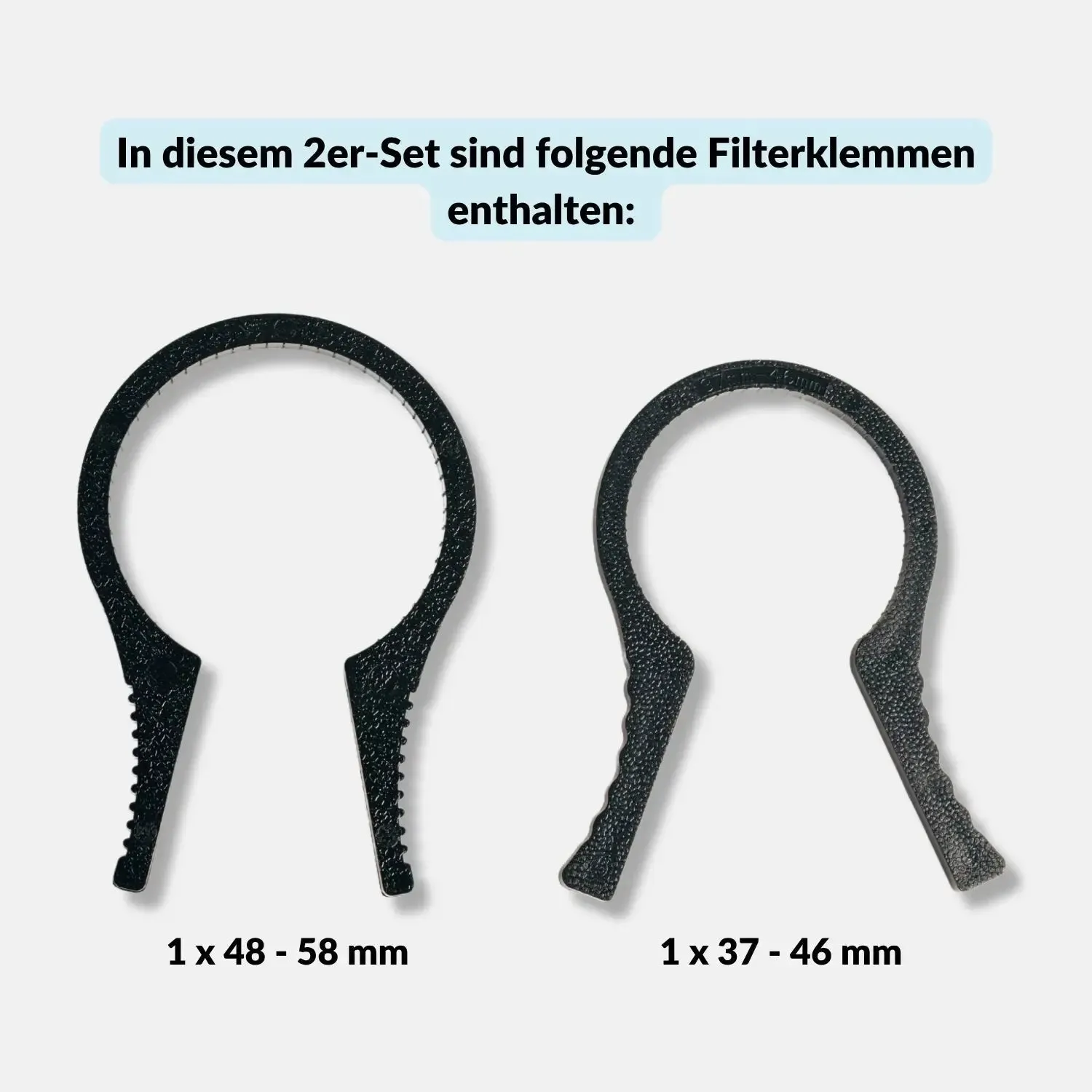 Lens-Aid pinze svita-filtri obiettivi set plastica