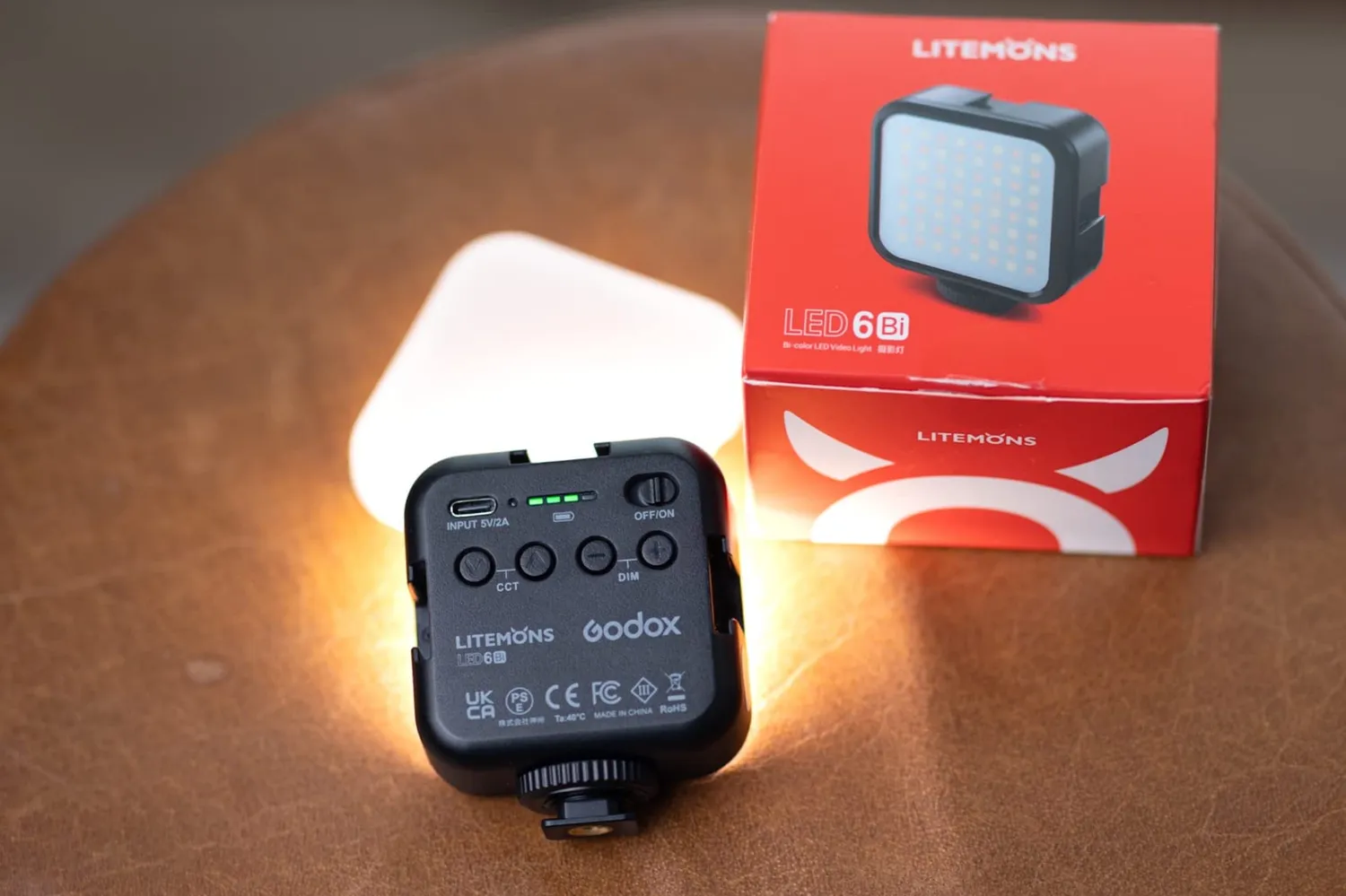 Godox Litemons LED6Bi luce video LED bicolore 3200-6500K